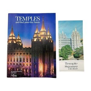 Temples and the Latter-day Saints, Temple Square SLC 1960s Illustrated Booklets